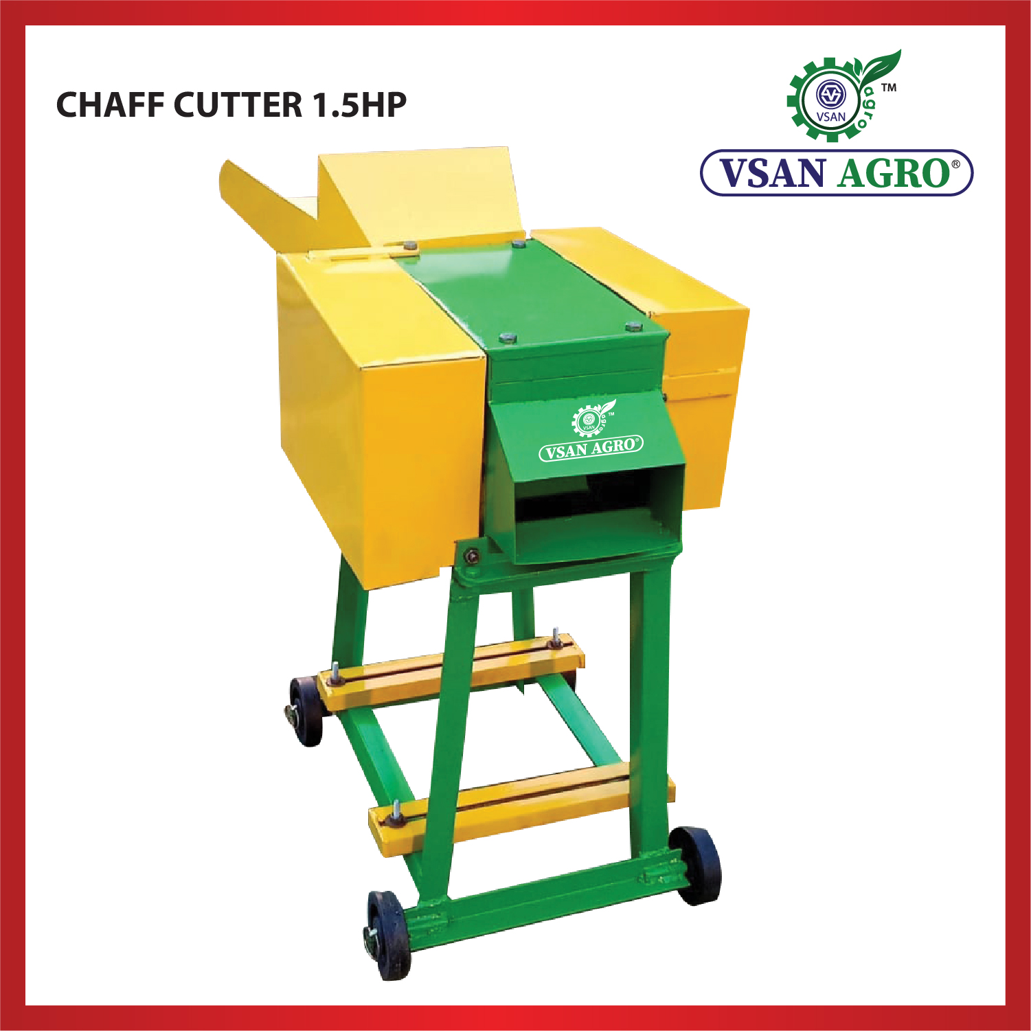 CHAFF CUTTER – 1.5 HP CHAFF CUTTER