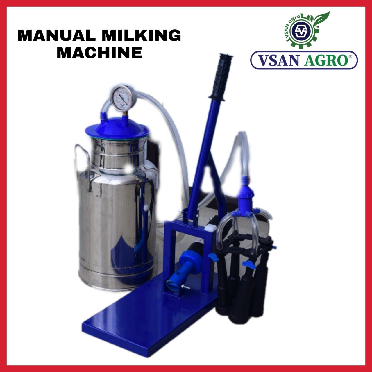 MILKING MACHINE – VSAN MANUAL MILKING MACHINE