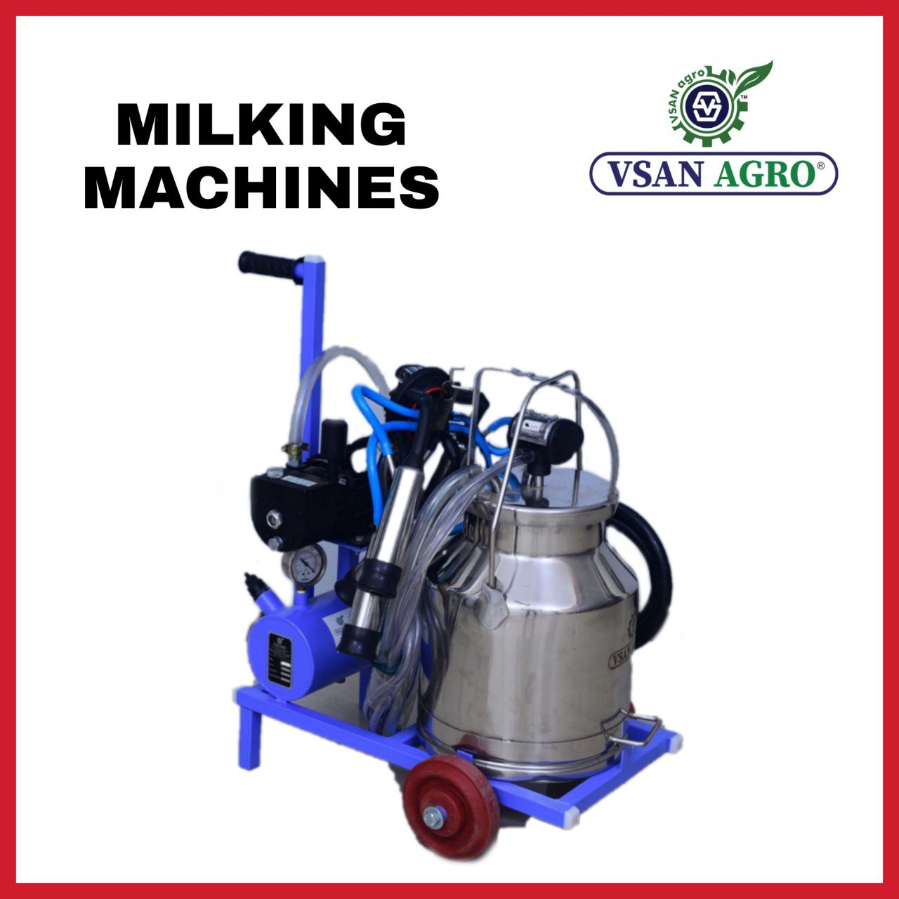 MILKING MACHINE – RAPID 200 MILKING MACHINE